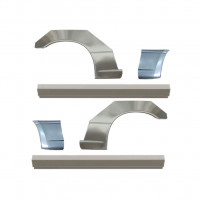 Pannello di riparazione sottoporta + parafango anteriore + posteriore per Mazda MX-5 1989-1998 / Sinistra+Destra / Set 12582
