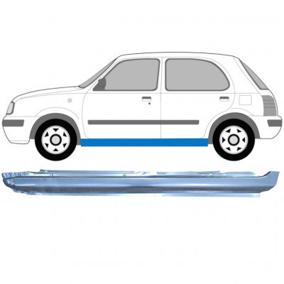 Sottoporta Lamiera Completo per Nissan Micra K11 1992-2003 / Sinistra 6848