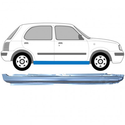 Sottoporta Lamiera Completo per Nissan Micra K11 1992-2003 / Destra 6847