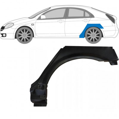 Pannello di riparazione parafango posteriore per Nissan Primera P12 2001-2007 / Sinistra 6854