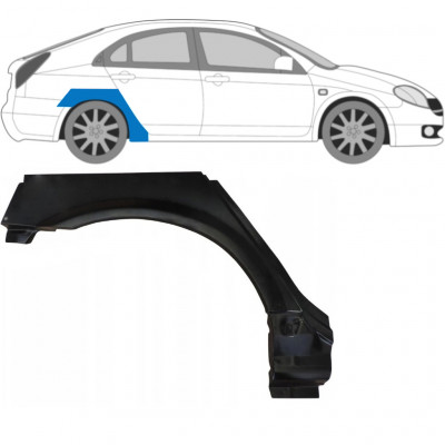 Pannello di riparazione parafango posteriore per Nissan Primera P12 2001-2007 / Destra 6853