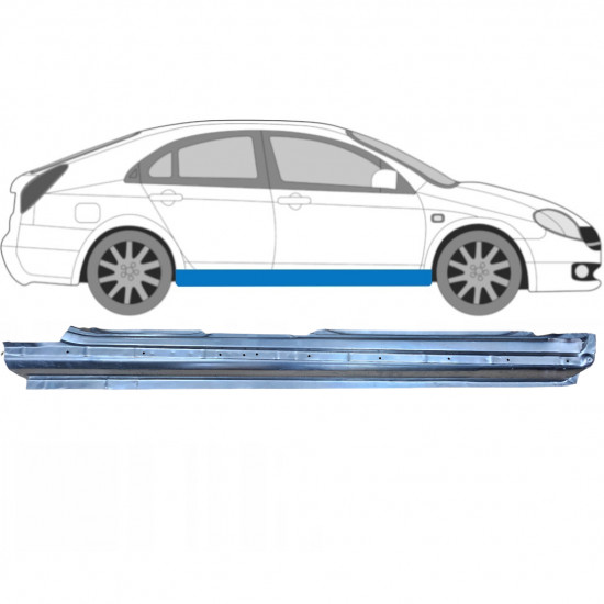 Sottoporta Lamiera Completo per Nissan Primera P12 2001-2007 / Destra 6855