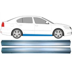 Pannello di riparazione sottoporta lamiera per Skoda Octavia II 2004-2013 / Sinistra = Destra (simmetrico) / Set 10309