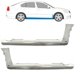 Lamiera di riparazione sottoporta completo e parafango anteriore per Skoda Octavia II 2004-2013 / Set 11178