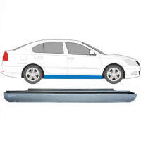 Pannello di riparazione sottoporta lamiera per Skoda Octavia II 2004-2013 / Destra 7377