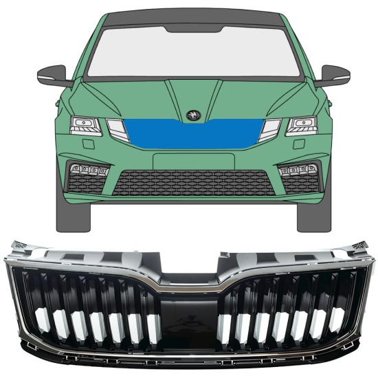 Griglia per Skoda Octavia III 2017-2020 / Set 7548
