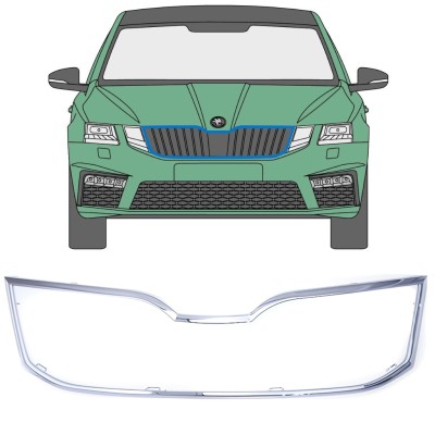 Cadre de calandre per Skoda Octavia III 2017-2020 16205