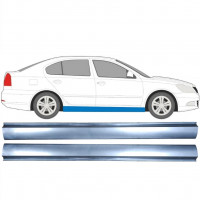 Pannello di riparazione sottoporta lamiera per Skoda Octavia II 2004-2013 / Sinistra+Destra / Set 11929