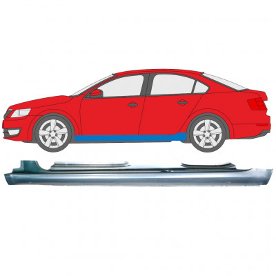 Sottoporta Lamiera Completo per Skoda Octavia III 2013-2020 / Sinistra 8069