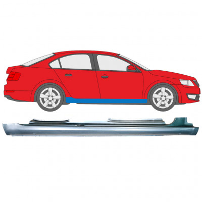 Sottoporta Lamiera Completo per Skoda Octavia III 2013-2020 / Destra 8068