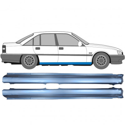 Sottoporta Lamiera Completo per Opel Omega A 1986-1993 / Sinistra+Destra / Set 9782