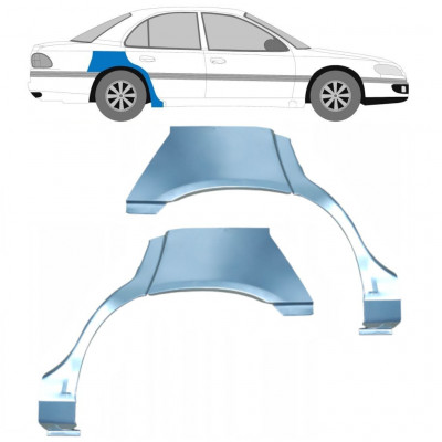 Pannello di riparazione parafango posteriore per Opel Omega B 1994-2003 / Sinistra+Destra / Set 9274
