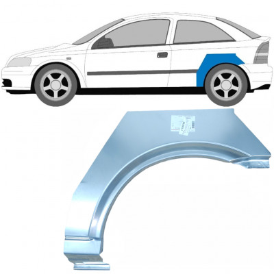 Pannello di riparazione parafango posteriore per Opel Astra G 1998-2009 / Sinistra 6859