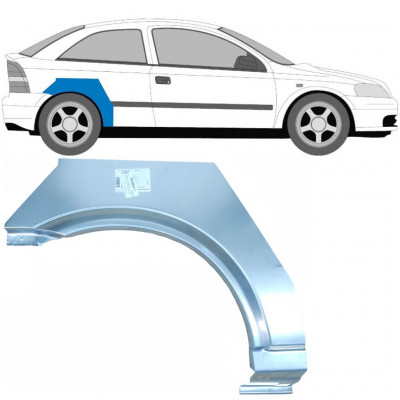 Pannello di riparazione parafango posteriore per Opel Astra G 1998-2009 / Destra 6858