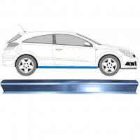 Pannello di riparazione sottoporta lamiera per Opel Astra GTC 2005-2011 / Destra 7295