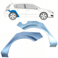 Pannello di riparazione parafango posteriore per Opel Astra H 2003-2014 / Sinistra+Destra / Set 10661
