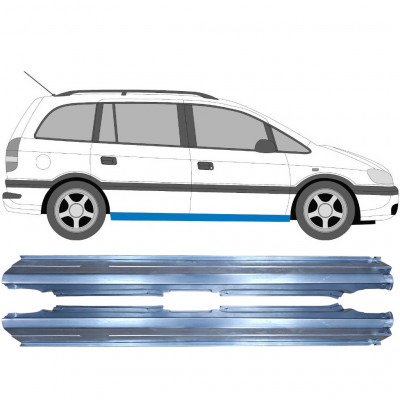 Sottoporta Lamiera Completo per Opel Zafira A 1999-2005 / Sinistra+Destra / Set 9260