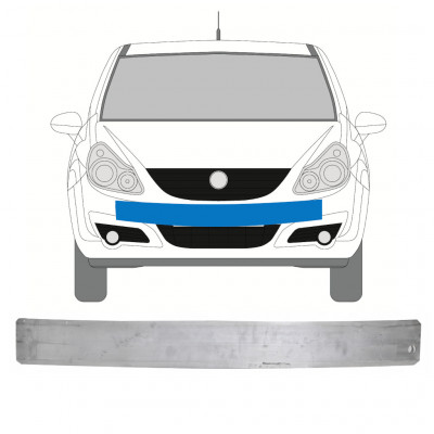 Rinforzo paraurti anteriore per Opel Corsa D 2006-2015 7564