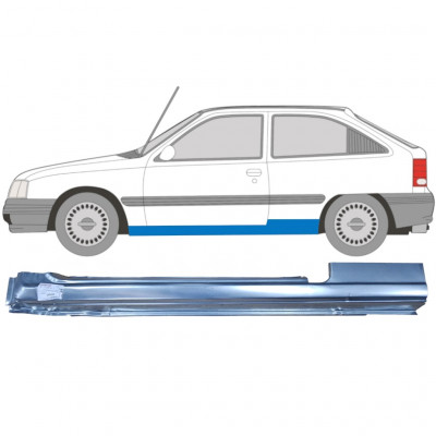 Sottoporta Lamiera Completo per Opel Kadett E Astra 1984-1993 / Sinistra 6939