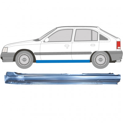 Sottoporta Lamiera Completo per Opel Kadett E Astra 1984-1993 / Sinistra 7911