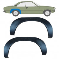 Pannello di riparazione parafango posteriore per Opel Rekord D 1972-1977 / Sinistra+Destra / Set 11100