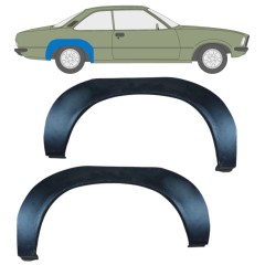 Pannello di riparazione parafango posteriore per Opel Rekord D 1972-1977 / Sinistra+Destra / Set 11100