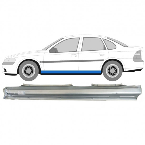 Sottoporta Lamiera Completo per Opel Vectra B 1995-2002 / Sinistra 6892