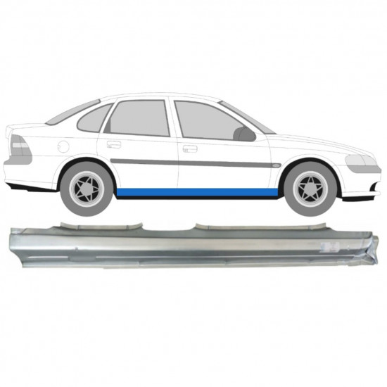 Sottoporta Lamiera Completo per Opel Vectra B 1995-2002 / Destra 6891