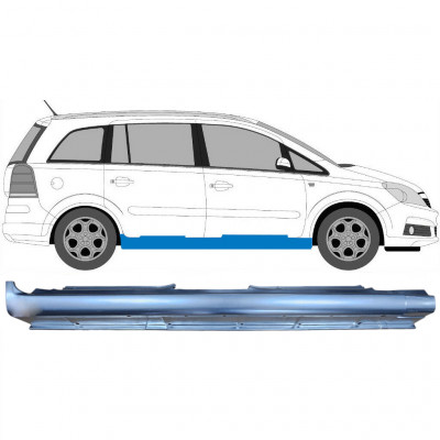 Sottoporta Lamiera Completo per Opel Zafira B 2005-2012 / Destra 6899