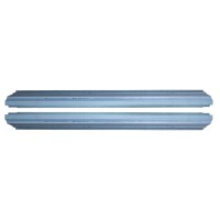 Pannello di riparazione sottoporta lamiera per Mitsubishi Outlander 2003-2007 / Sinistra+Destra / Set 16144