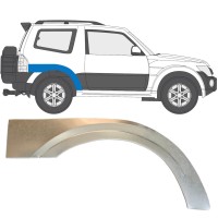 Pannello di riparazione parafango posteriore per Mitsubishi Pajero 2006-2021 / Destra 14837