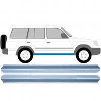 Pannello di riparazione sottoporta lamiera per Mitsubishi Pajero 1991-2001 / Sinistra+Destra / Set 11931