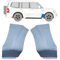 Pannello di riparazione parafango anteriore per Mitsubishi Pajero 1999-2006 / Sinistra+Destra / Set 16903