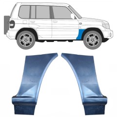 Pannello di riparazione parafango anteriore per Mitsubishi Pajero Pinin 1998-2007 / Sinistra+Destra / Set 9298