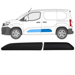 Modanatura laterale per Peugeot Partner 2018-2023 / Sinistra / Set 12989