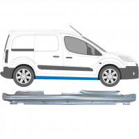 Sottoporta Lamiera Completo per Peugeot Partner 2008-2018 / Destra 5406