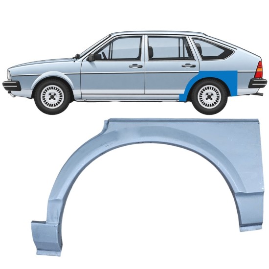Pannello di riparazione parafango posteriore per Volkswagen Passat B2 1980-1988 / Sinistra / SEDAN / HATCHBACK 8090