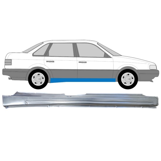 Sottoporta Lamiera Completo per Volkswagen Passat B3 1988-1993 / Destra / COMBI / SEDAN 14522