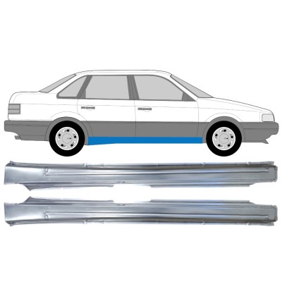 Sottoporta Lamiera Completo per Volkswagen Passat B3 1988-1993 / Sinistra+Destra / COMBI / SEDAN / Set 14524