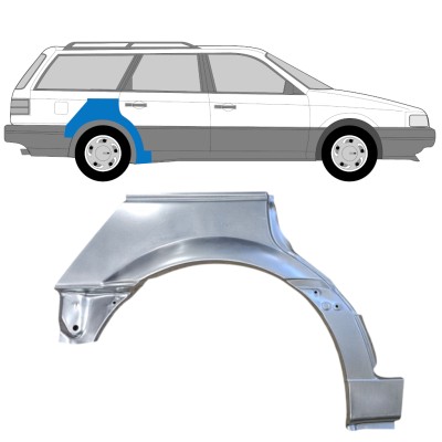 Pannello di riparazione parafango posteriore per Volkswagen Passat B3 1988-1993 / Destra / COMBI 14519