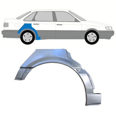 Pannello di riparazione parafango posteriore per Volkswagen Passat B4 1993-1996 / Destra 16080