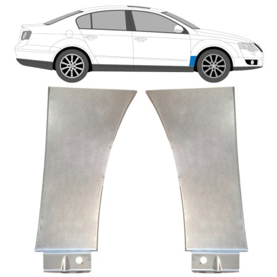 Pannello di riparazione parafango anteriore per Volkswagen Passat B6 2005-2010 / Sinistra+Destra / Set 14697