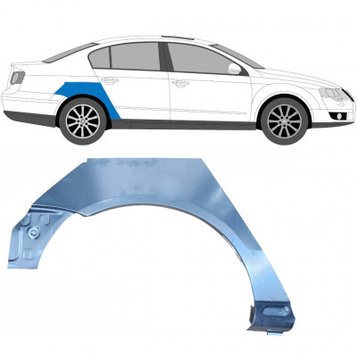 Pannello di riparazione parafango posteriore per Volkswagen Passat B6 2005-2010 / Destra 5047