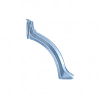Pannello di riparazione parafango posteriore per Nissan Pathfinder R51 2004-2013 / Destra 8682