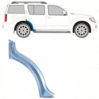 Pannello di riparazione parafango posteriore per Nissan Pathfinder R51 2004-2013 / Destra 8682