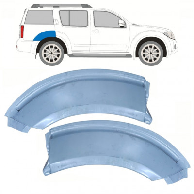 Pannello di riparazione parafango posteriore per Nissan Pathfinder R51 2004-2013 / Sinistra+Destra / Set 10351