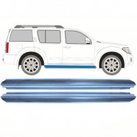 Pannello di riparazione sottoporta lamiera per Nissan Pathfinder R51 2004-2013 / Sinistra = Destra (simmetrico) / Set 10365