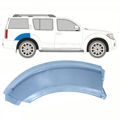 Pannello di riparazione sezione superiore parafango posteriore per Nissan Pathfinder R51 2004-2013 / Destra 8680