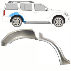 Pannello di riparazione parafango posteriore per Nissan Pathfinder R51 2004-2013 / Destra / Set 10354