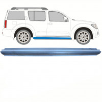 Pannello di riparazione sottoporta lamiera per Nissan Pathfinder R51 2004-2013 / Sinistra = Destra (simmetrico) 8705